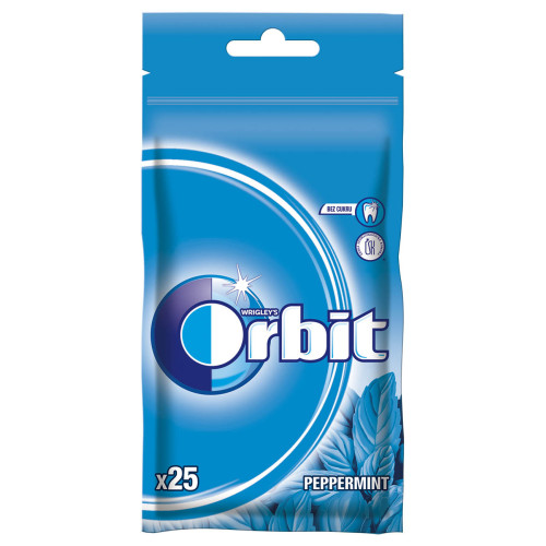 Orbit Pepermint košļājamā gumija 35g | Multum
