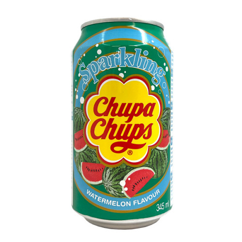 CHUPA CHUPS gāzēts dzēriens ar arbūzu garšu 345ml | Multum