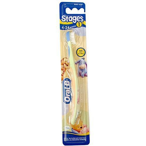 Oral-B Winnie The Pooh ļoti mīksta zobu birste zīdaiņiem 0-2 gadi | Multum