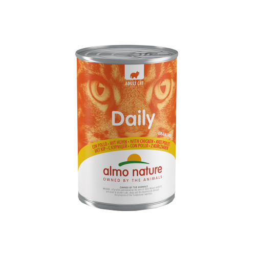 Almo Nature pilnvērtīga barība ar vistas gaļu kaķiem 400g | Multum