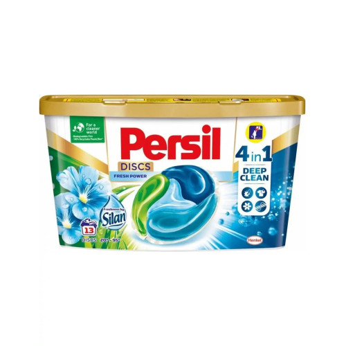 Persil Discs by Silan 4in1 veļas mazgāšanas kapsulas ar Silan smaržu 13gab | Multum