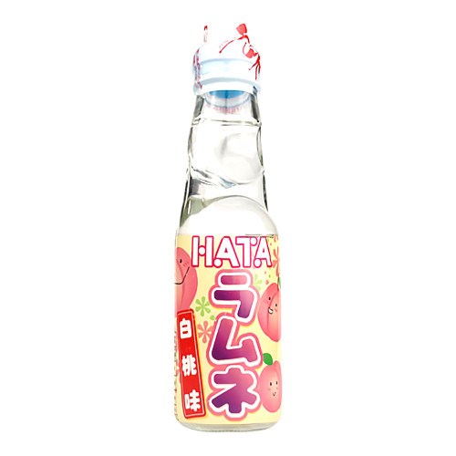 Ramune gāzēts dzēriens ar balto persiku garšu 200ml | Multum
