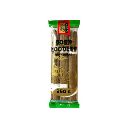 Fudo Soba nūdeles ar griķiem Japāņu gaumē 250g | Multum