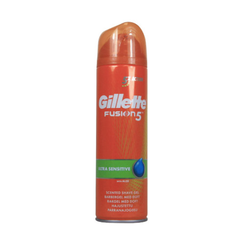 Gillette Fusion5 skūšanās želeja ļoti jutīgai ādai 200ml | Multum