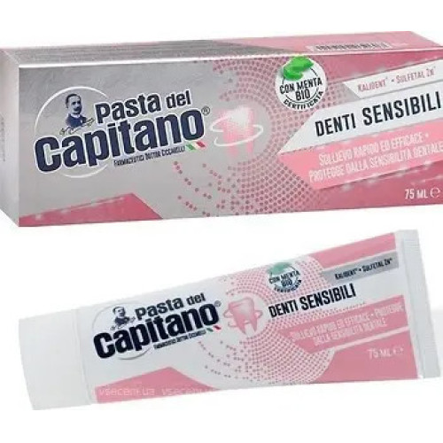 Capitano Sensibili zobu pasta jutīgiem zobiem 75ml | Multum