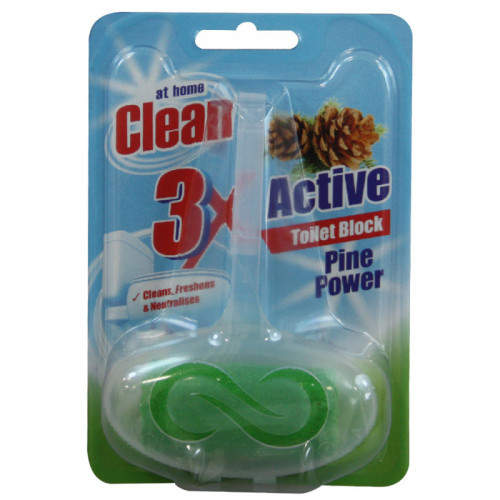 At Home Active tualetes skalošanas bloks ar priežu smaržu 40g | Multum