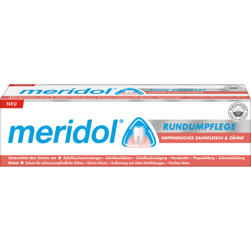 Meridol zobu pasta jutīgiem zobiem un smaganām 75ml | Multum