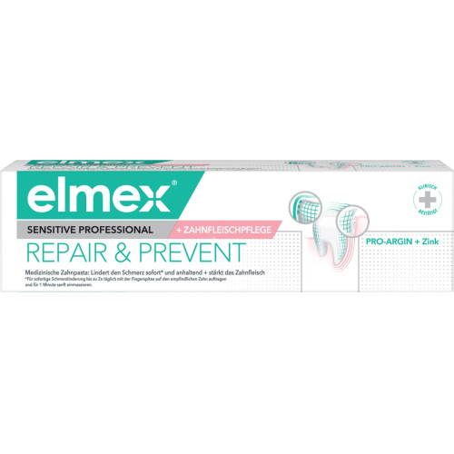 Elmex Professional zobu pasta jutīgiem zobiem un smaganu kopšanai 75ml | Multum