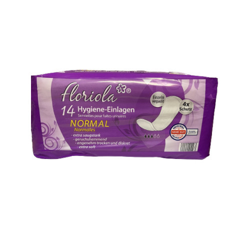 Floriola higiēniskās paketes (normal) 14gab | Multum