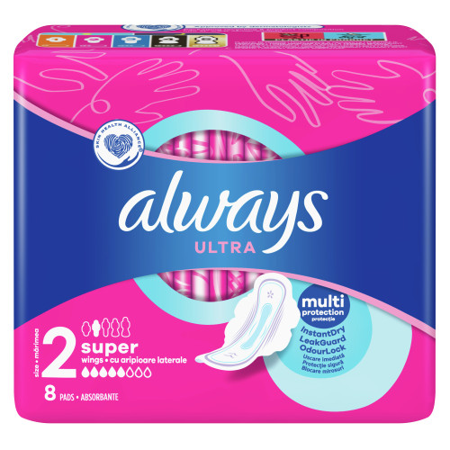 Always Ultra higiēniskās paketes 10gab | Multum