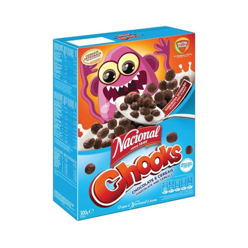 Nacional Chooks šokolādes brokastu pārslas 300g | Multum