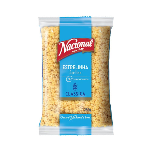 Nacional Stelline augstākās kvalitātes makaroni 250g | Multum
