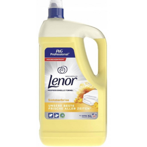 Lenor veļas mīkstinātājs ar vasaras brīzes aromātu 5L 200x | Multum