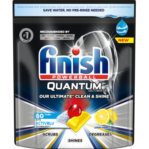 Finish Quantum trauku mazgāšanas mašīnas tabletes 60gab | Multum