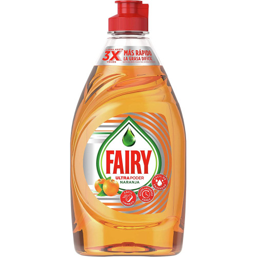 Fairy trauku mazgāšanas līdzeklis ar apelsīnu smaržu 400ml | Multum