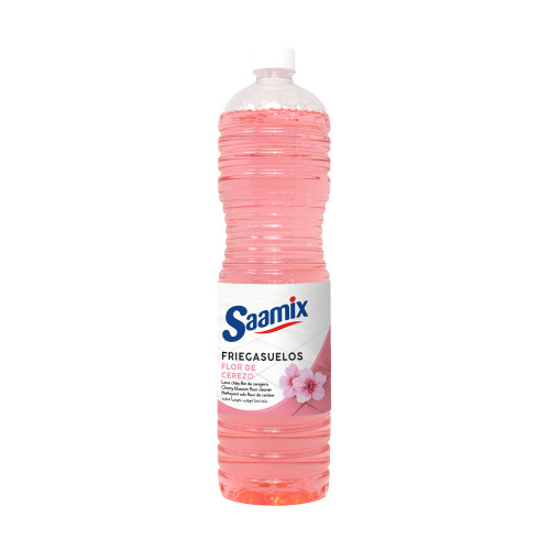 Saamix grīdas tīrīšanas līdzeklis ar ķiršu ziedu smaržu 1.5L | Multum