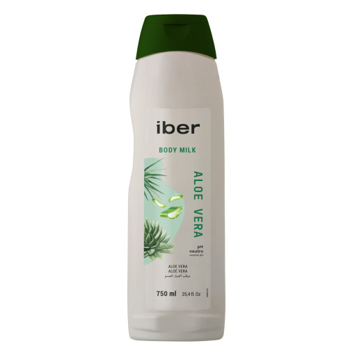 Iber ķermeņa pieniņš ar alvejas ekstraktu 750ml | Multum