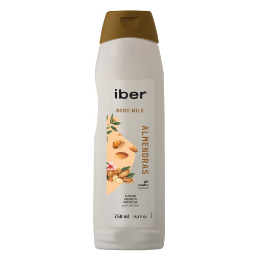 Iber ķermeņa pieniņš ar mandeļu ekstraktu 750ml | Multum