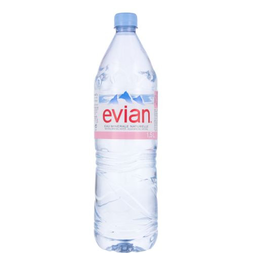 Evian negāzēts minerālūdens 1.5L | Multum