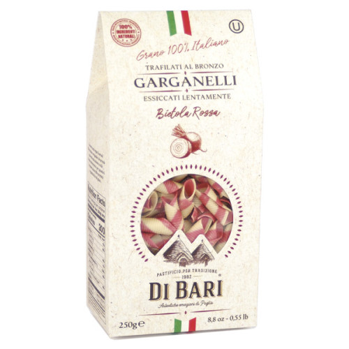 Di Bari Garganelli makaroni ar biešu garšu 250g | Multum