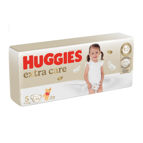 Huggies Extra Care autiņbiksītes #5 15-22kg, 50gab | Multum