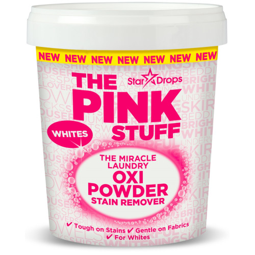 Pink Stuff pulveris traipu tīrīšanai baltai veļai 1kg | Multum