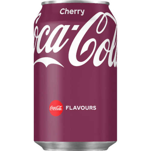 Coca Cola gāzēts dzēriens ar ķiršu garšu 330ml | Multum