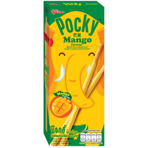 Pocky cepumu nūjiņas ar mango krēma pārklājumu 25g | Multum
