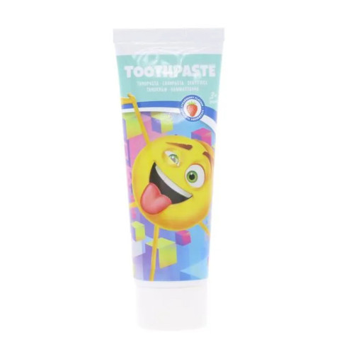 Emoji zobu pasta ar zemeņu garšu 75ml | Multum