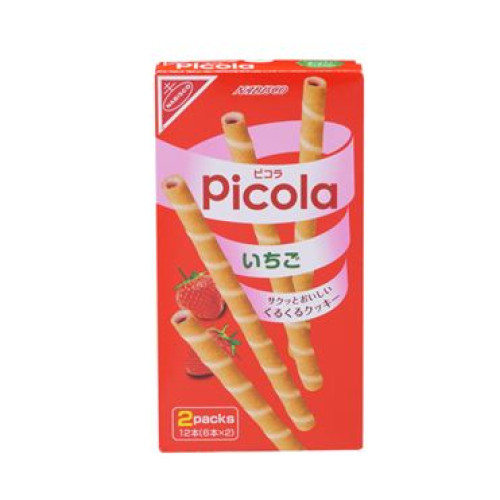 YBC Picola vafeļu trubiņas ar zemeņu garšas pildījumu 58.8g | Multum