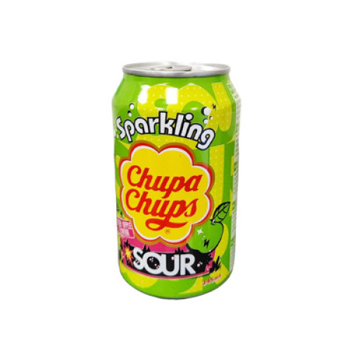 Chupa Chups gāzēts dzēriens ar skābo ābolu garšu 345ml | Multum