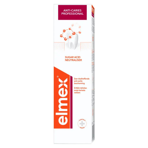 Elmex Professional zobu pasta pret kariesu, ar ksilītu 75ml | Multum