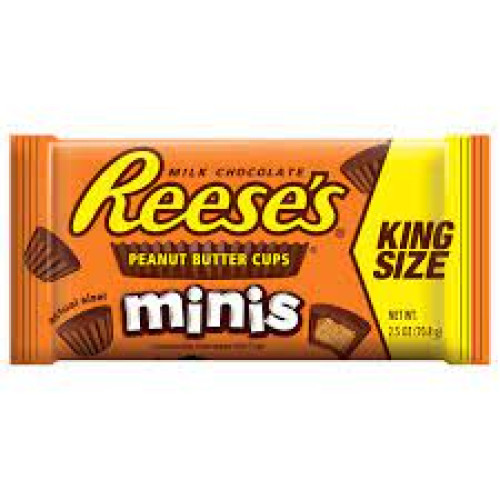 Reeses Minis zemesriekstu sviesta - piena šokolādes konfektes 70g | Multum