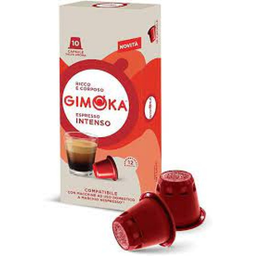 Gimoka Intenso Nespresso kafijas kapsulas (10) 55g | Multum
