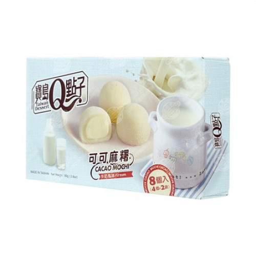 Q Brand Mico Mochi ar saldā krējuma garšu 80g | Multum