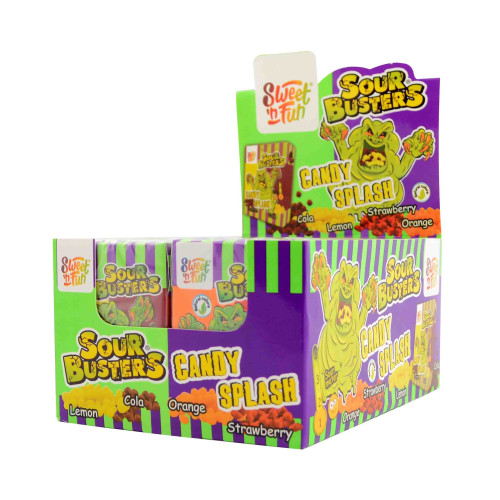 Sour Busters Spalsh konfekte 45g, 1gab. | Multum