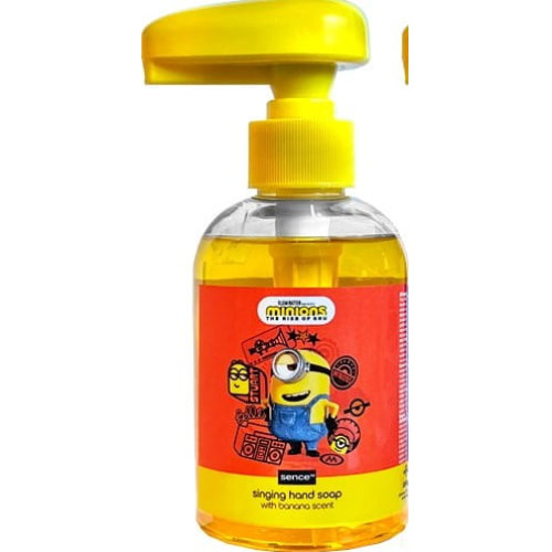 Sence Minions skanošas šķidrās ziepes ar banānu smaržu 250ml | Multum
