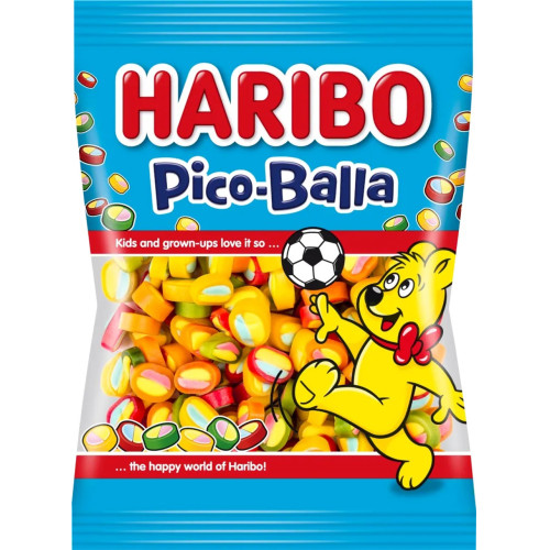 Haribo Pico Balla želejas konfektes 160g | Multum