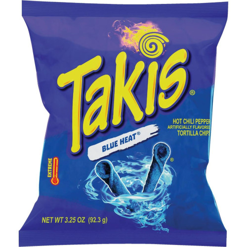 Takis Heat Blue kukurūzas čipsi 92g | Multum