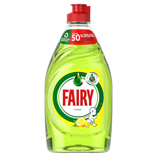 Fairy šķidrais trauku mazgāšanas līdzeklis ar citronu smaržu 320ml | Multum