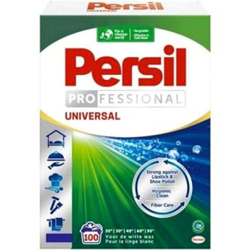 Persil Professional veļas pulveris krāsainai, gaišai un tumšai veļai 6kg, 100x | Multum