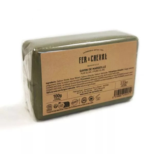 Fer A Cheval Marseļas ziepes ar olīveļļu 100g | Multum