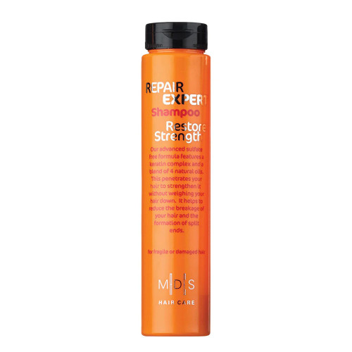 Mades Hair atjaunojošs šampūns ar keratīna kompleksu bez sulfātiem, bojātiem un trausliem matiem 250ml | Multum
