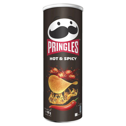 Pringles Hot and Spicy čipsi 165g | Multum