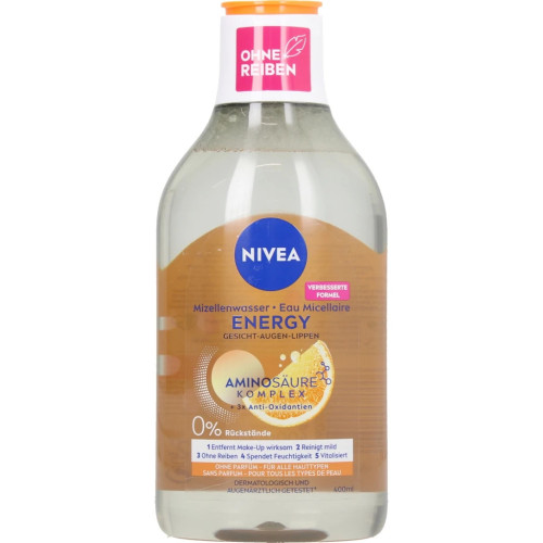 Nivea micelārais ūdens ar C vitamīnu 400ml | Multum