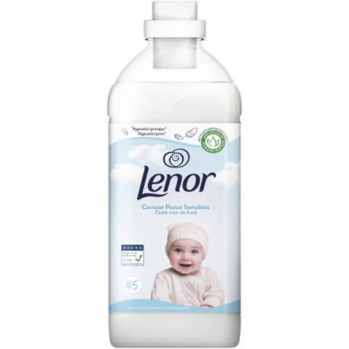 Lenor veļas mīkstinātājs, piemērots jutīgai ādai 1.035L, 45x | Multum