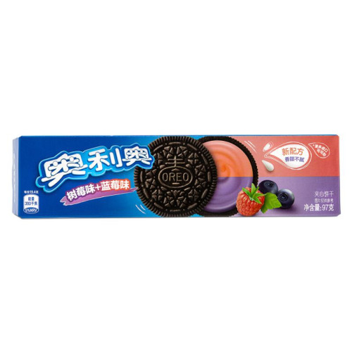 Oreo cepumi ar meleņu un aveņu garšu 97g | Multum