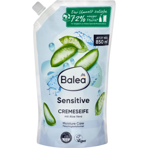 Balea Sensitive šķidrās ziepes 850ml | Multum