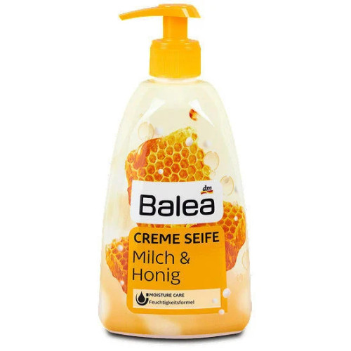 Balea šķidrās ziepes ar piena un medus aromātu 500ml | Multum