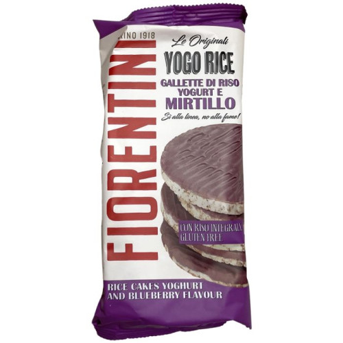 Fiorentini rīsu galetes mellleņu jogurta glazūrā 100g | Multum